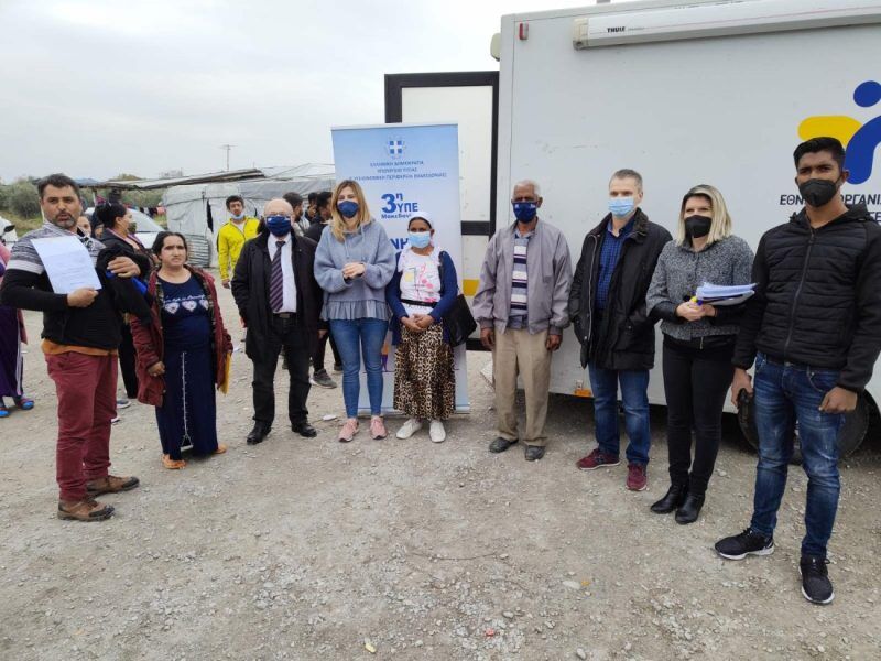Συνεργασία Δήμου Κατερίνης και 3ης ΥΠΕ Μακεδονίας Εμβολιασμοί κατά της COVID-19 στην κοινότητα Ρομά της Κατερίνης