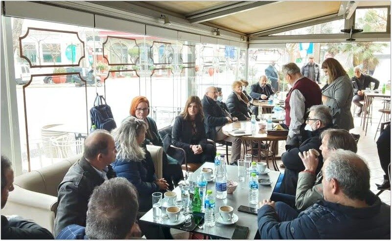 Συριζα Πσ Πιερίας Περιοδεία Της Νοτοπούλου Κατερίνας Στην Πιερία