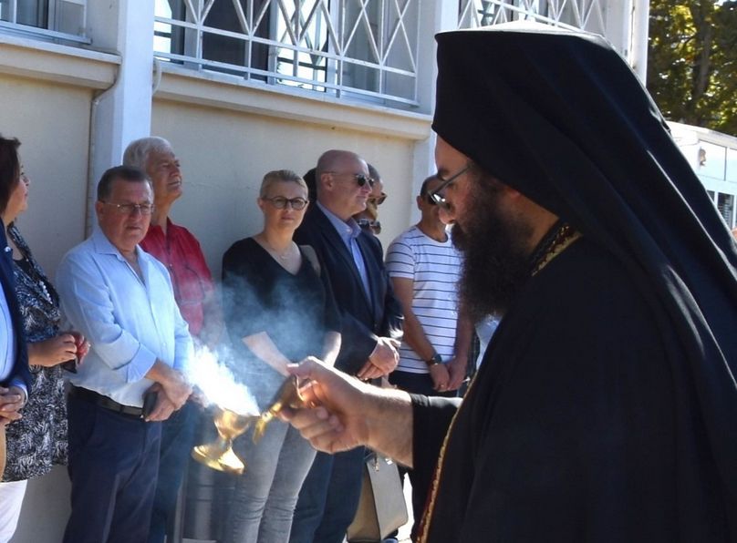 Συμμετοχή Γιάννη Ντούμου Στον Αγιασμό Του Γ Γυμνασίου Λυκείου 3 Medium