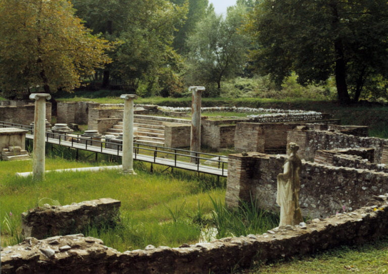 The Sanctuary Of Isida In Dion