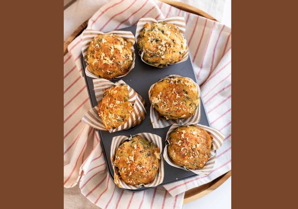 Muffins Me Spanaki Turi Arla Gastronomos 610X762 1