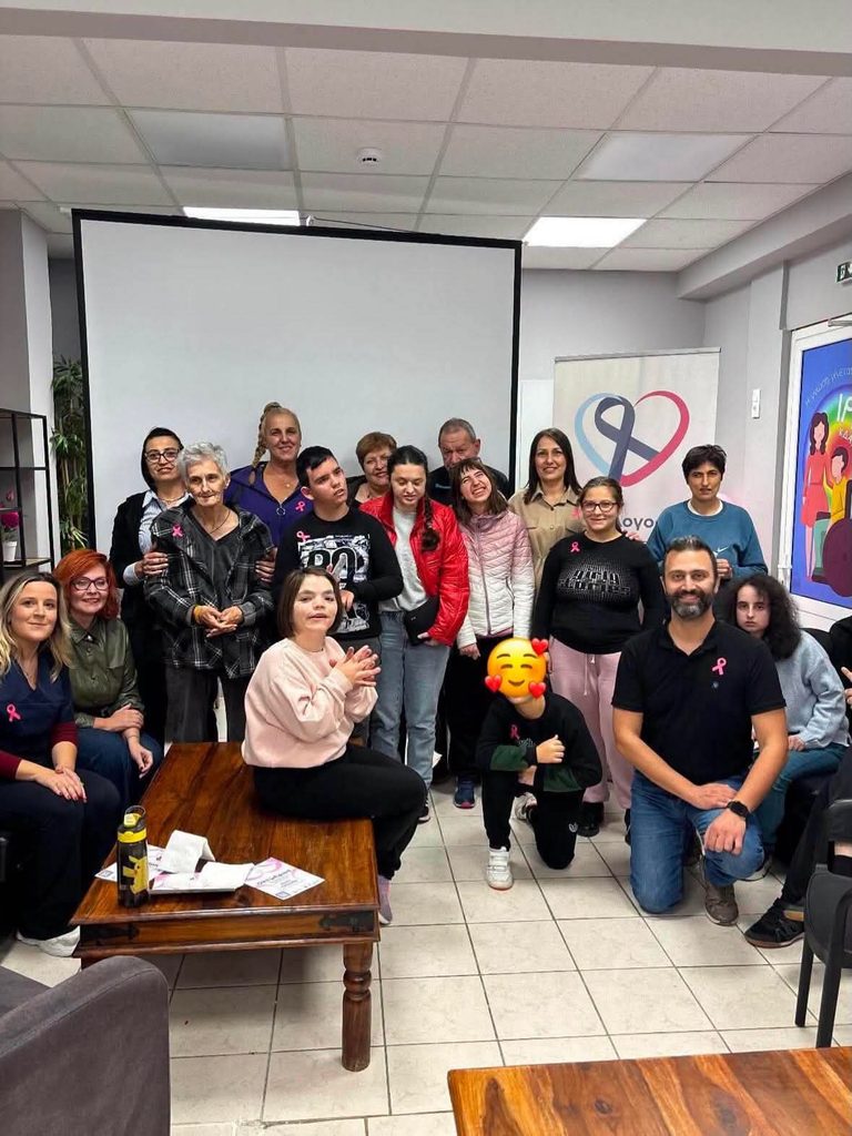 Ενημερωτική δράση για την πρόληψη του καρκίνου του μαστού από τον Σύλλογο Καρκινοπαθών Πιερίας στο ΚΔΑΠ ΜΕΑ «ΙΡΙΔΑ»