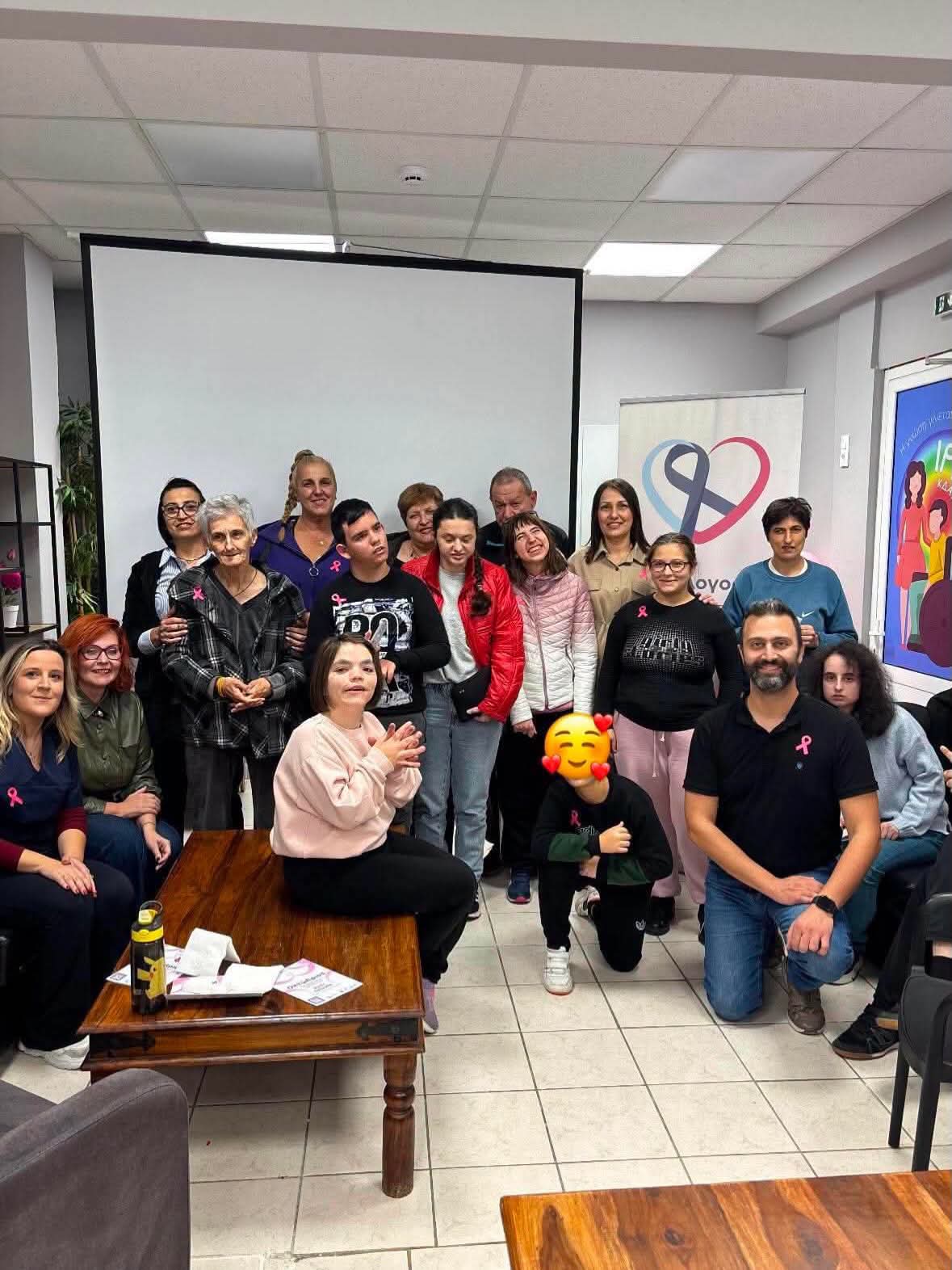 Ενημερωτική δράση για την πρόληψη του καρκίνου του μαστού από τον Σύλλογο Καρκινοπαθών Πιερίας στο ΚΔΑΠ ΜΕΑ «ΙΡΙΔΑ»